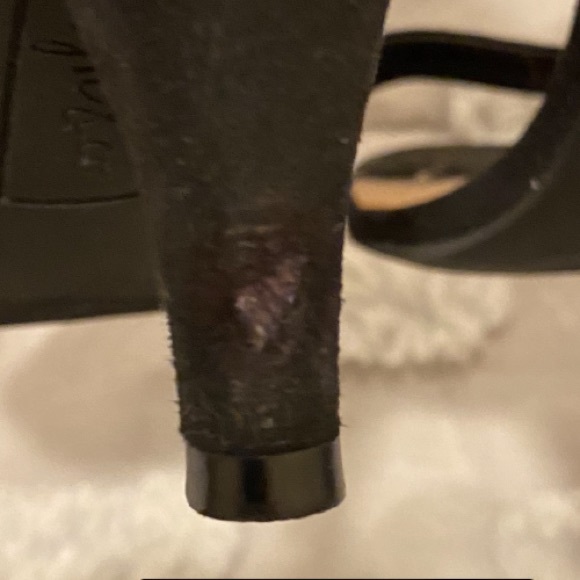 Macy’s Style & Co.’s Phillys evening sandals.EUC Black & silver sparkly.Size 8M - Picture 6 of 7